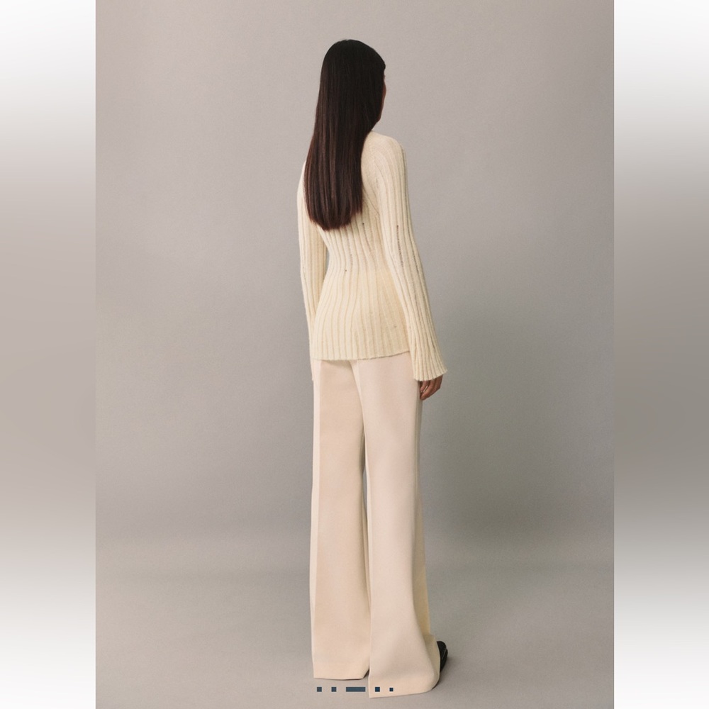 🎁Zara Ribbed Knit Cotton Sweater - New🎁 - Picture 9 of 15